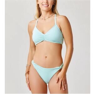 Carve Designs Women's Sea Glass Laguna Swim Bottom Size M